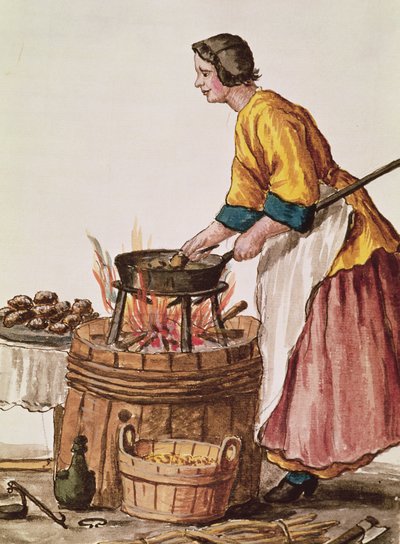 Venetian Doughnut Seller by Jan van Grevenbroeck